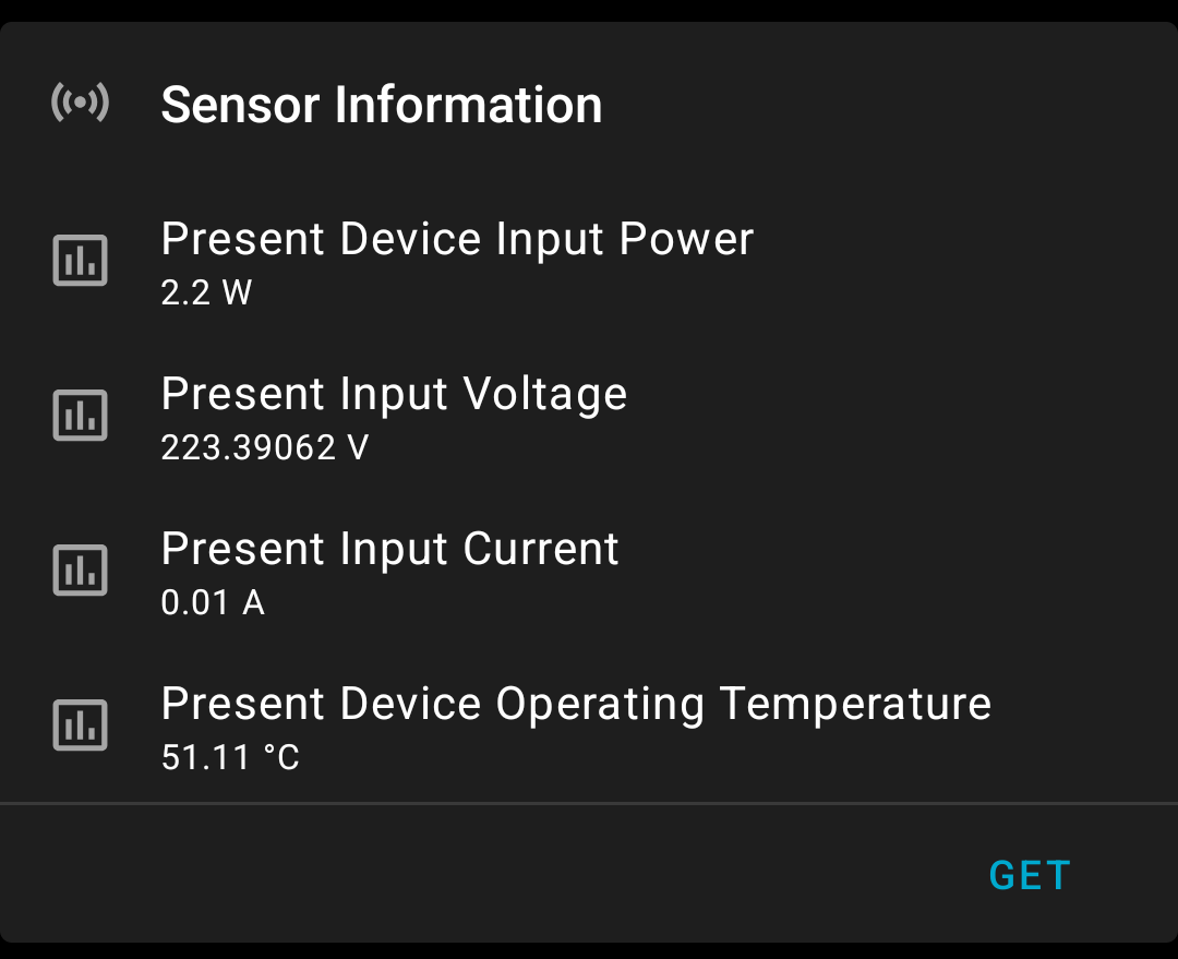 nRF Mesh Voltage Property Feature